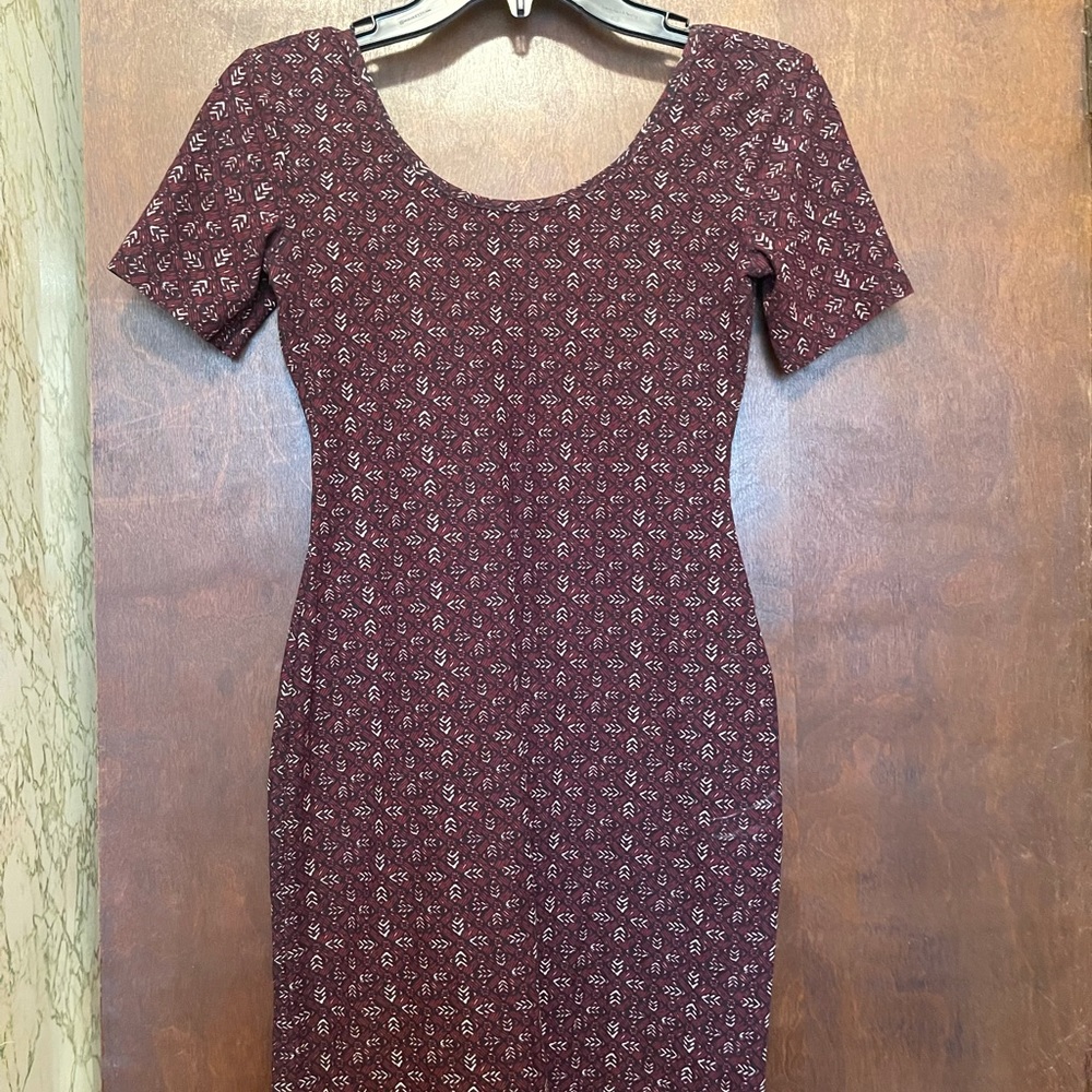 Mudd Tight Patterned Dress